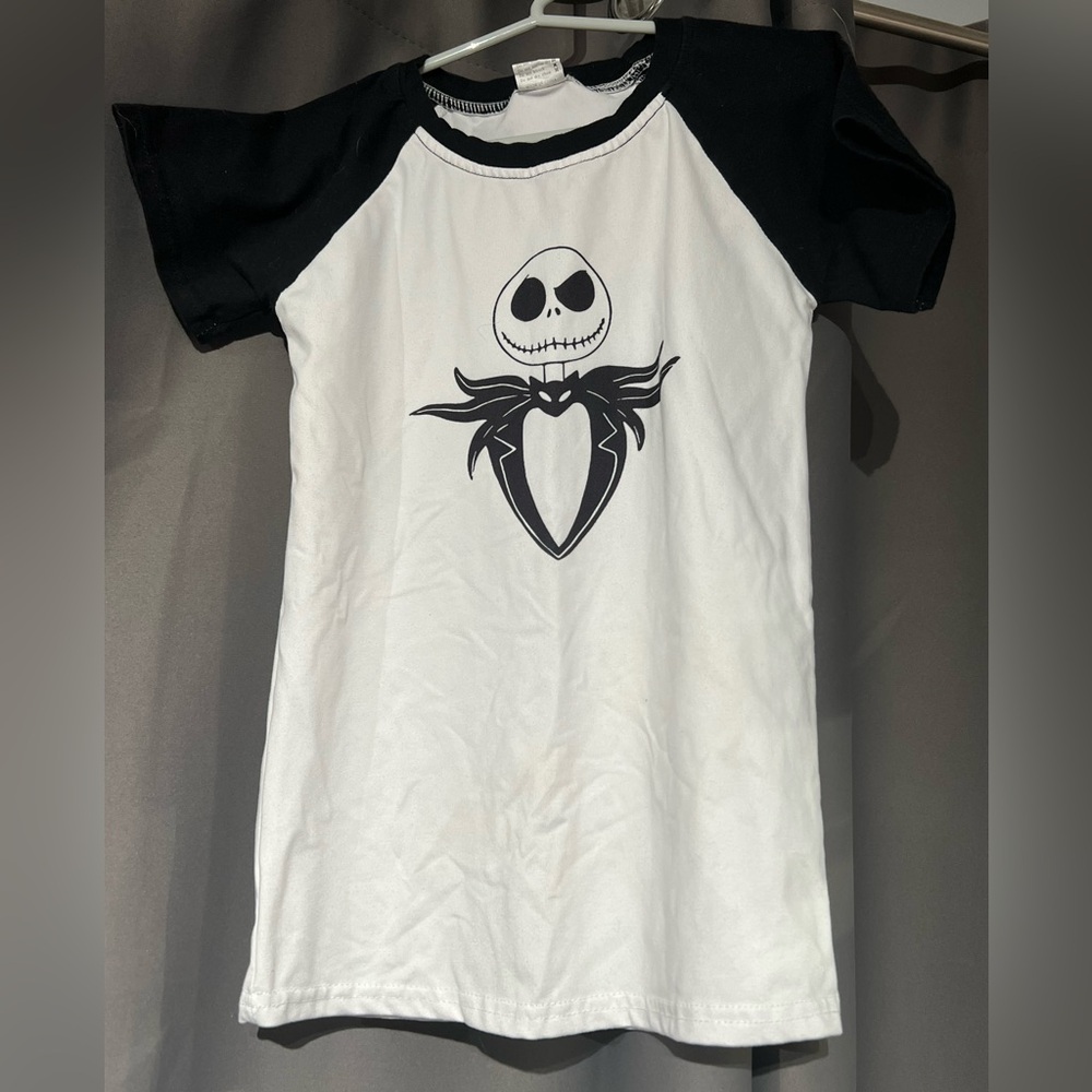 Kids Nightmare Before Christmas Jack Skellington T-shirt size 5/6.  NBC